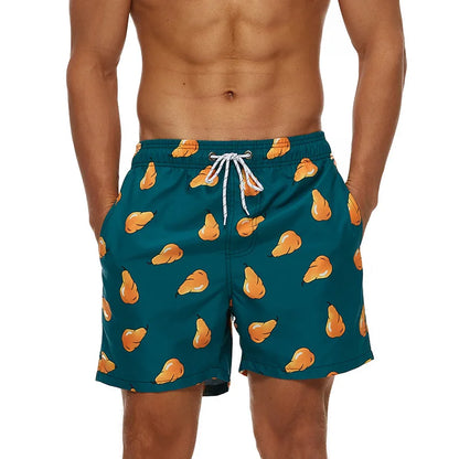 3D Print Flamingo Sports Quick-dry Breathable Men Women Pants Outdoor Casual Vacation Beach Hawaiian Sea Surfing Shorts Summer