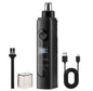 Mini Washable Electric Razor Travel Razor Type-c Charging Capsule Shaver Nose Hair Trimming Double Ring Knife Net