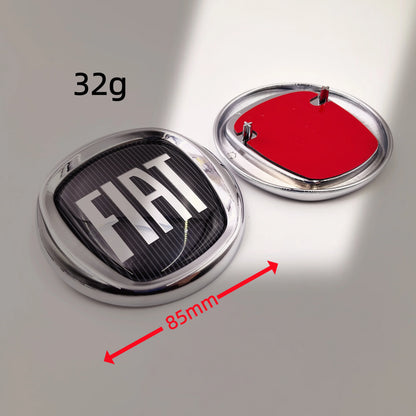 FIAT Abarth ForFord 145MM 4-Pin Car Emblem Hood Front Bonnet Grill Rear Trunk Badge Front Hood Emblem Bonnet Rear Trunk Badge