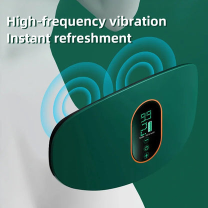 EMS Waist Abdominal Massage Belt Heating & Vibrating Slimming Fat Burner for Body Shaping Belly Back Leg Muscle Relief