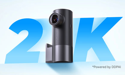 DDPAI M2 2K Dash Cam 330° Rotatable Car DVR with Smart Voice Control Night Vision Support 24H Parking Monitor