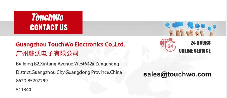 TouchWo 15.6 21.5 23.8 Inch Wall Mount Touch Screen AIO Computer Touchscreen Self Service Checkout Ordering Ticket Payment Kiosk
