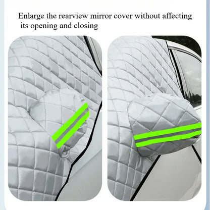 5-Layer Car Cover Hail Snow Shade Awning From Protective Dust Waterproof Exterior Protect Anti UV Outdoor Protector Covers