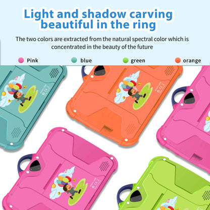 New 7 Inch Android 13 Learning Education Kids Tablets Quad Core 4GB RAM 64GB ROM Cheap Simple Children's Favorite Tablet Pc