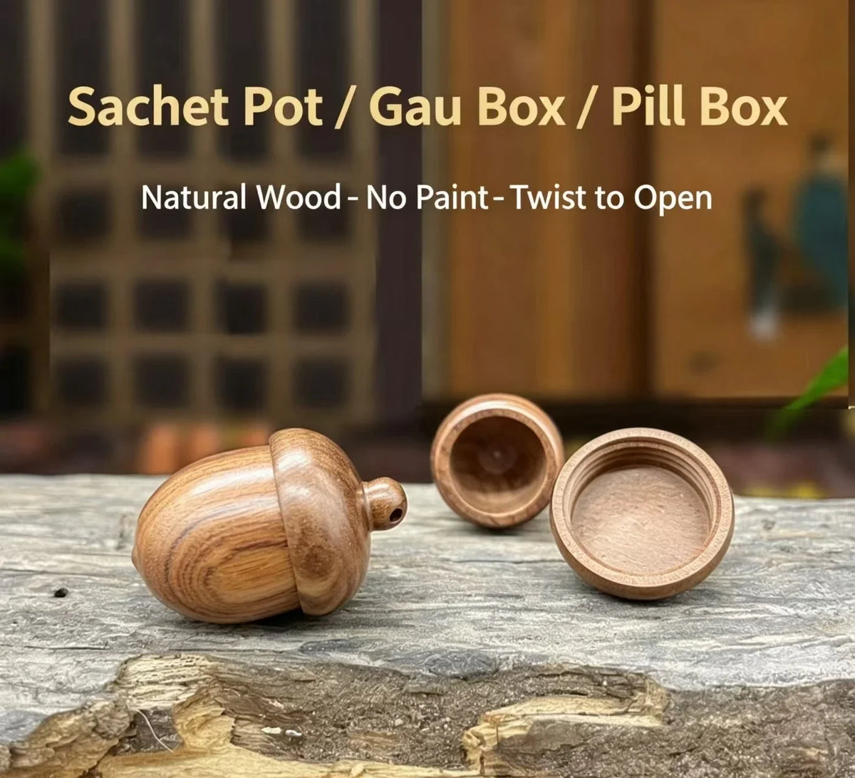 S12 Small Acorn Urn Pendant Necklace Portable Pet Ashes Keepsake for Dog Cat Memorial，Warmth Keeps Love Alive Forever.