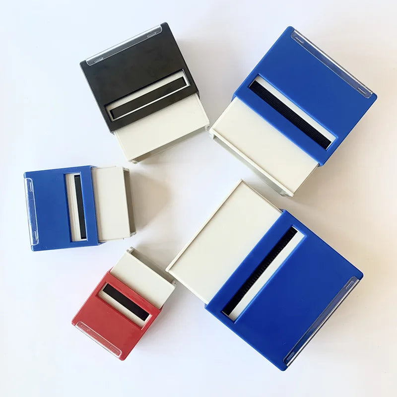 Custom Self-Inking Stamp Customized Self-Inking Business Address Wax Seal Name Handicrafts Personalize Rubber Stamps