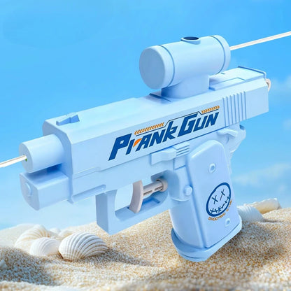 Outdoor Portable Double-sided Reverse Water Gun Party Fun Prank Water Spray Toy Creative Durable Water Gun for Summer Pool Beach