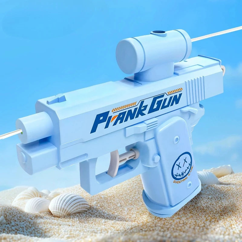 Outdoor Portable Double-sided Reverse Water Gun Party Fun Prank Water Spray Toy Creative Durable Water Gun for Summer Pool Beach