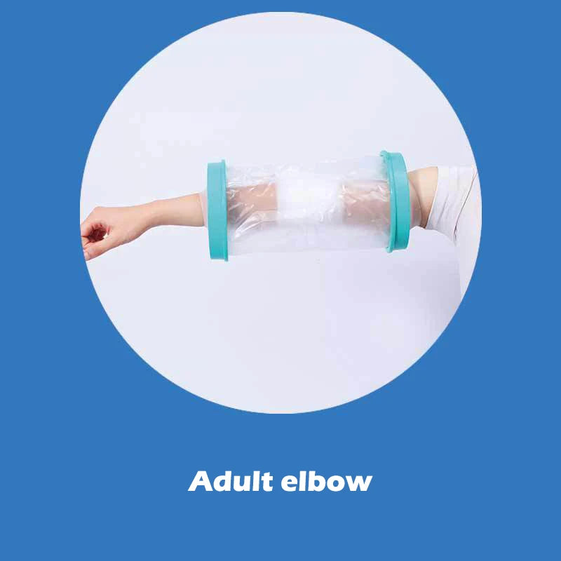1 Pc Shower Cover Waterproof Bandage Adult Sealed Cast Bandage Protector Wound Fracture Arm Leg Hand Cover Shower