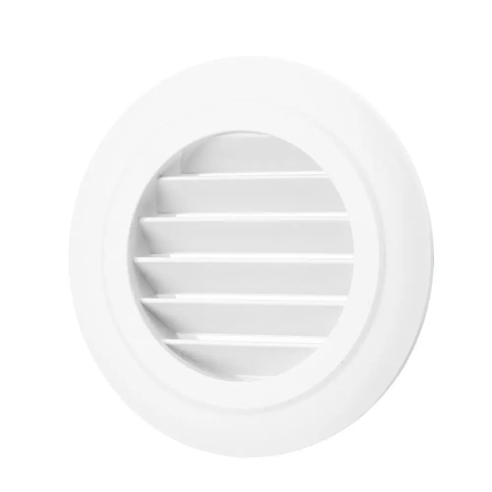 4 Types White Air Vent Extract Valve Grille Air Circulation Vents Cover 100/150mm Round Ducting Ventilation Cover Various Shapes