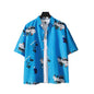 2025 Summer Men's Panda Hawaiian Shirts Loose Breathable 3d Printed Short Sleeve Beach Casual Shirts Hip Hop Streetwear