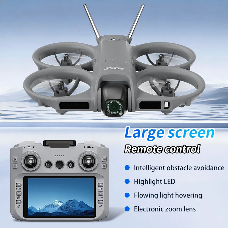 Lenovo Z906 Drone Aerial 8K HD Intelligent Avoiding Obstacle with Larger Screen Remote Control Folding Brushless Power GPS Drone
