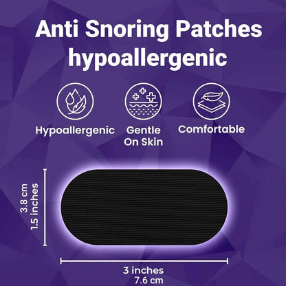 30/60Pcs Anti Snoring Sleep Mouth Tape Best Breathing Nasal Strips Medical Grade Improved Sleeping Snoring Relief