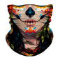 Seamless Snood Bandana Multifunctional Headwear Outdoor Sports Sun Protection Cycling Scarf Fishing Halloween Unisex Neck Mask