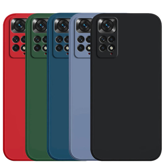 Case For Xiaomi Redmi Note 11 Case Redmi Note 11 10 10s 11s 12 12s 13 Pro Plus 5G Cover Anti-drop Liquid Silicone Cover Case