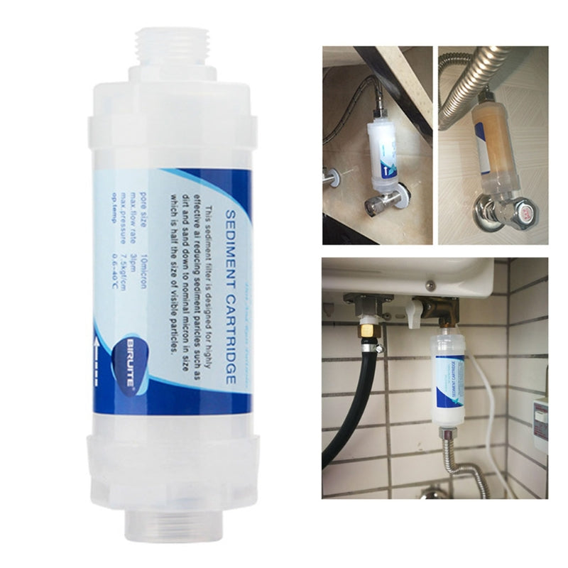 Quick-Connect Water Filter Replacement Cartridge Inline Filter for Refrigerator Ice Maker Under Sink A6HB