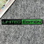 3D Aluminium Limited Edition Emblem Metal Sticker Car Body Rear Window Refit Decoration Decal Motorcycle Sticker