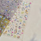 Colorful Water Bubble 5D Nail Art Stickers Goldfish Koi carp Dreamy Polarized Dreamlike Self Adhesive Delicate Manicure Decals
