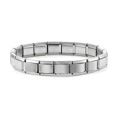 Y2K Italian Charm Bracelets DIY Basic Elastic Charm Stainless Steel Bracelet Fashion Women'S Jewelry Making Wholesale