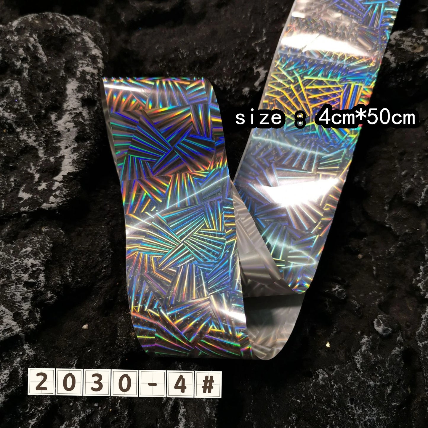 50/100cm Fish Scale Chameleon Nails Metal Nail Art Foil Fish Lure Transfer Decals Wraps Stickers Laser Manicure Decorations