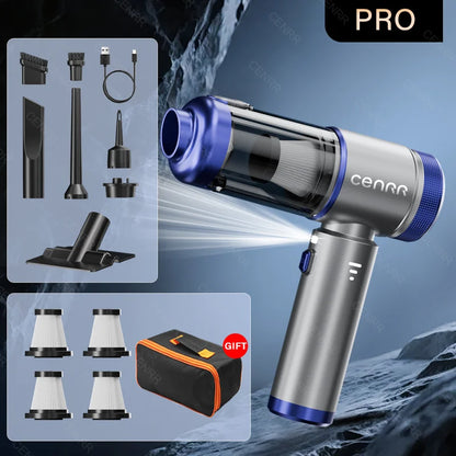 CENRR New Portable Car Vacuum Cleaner Mini 998000PA Cordless Powerful for Home Handheld Blower Car Cleaner Car Vacuum Cleaner