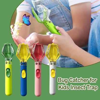 Outdoor Bug Catcher and Viewer 6X Observation Magnifier, Safe Backyard Exploration Insect Catcher for Nature Learning