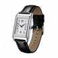2025 Hot Sale Retro Niche Temperament Slide Design Leather Quartz Square Exquisite and Versatile Digital Watch 21mm