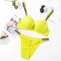 Victoria's Secret Women's Fashion Lingerie Set Sexy Breathable Soft Versatile Shapewear Sexy Lingerie Bra and Panty Set Push Up