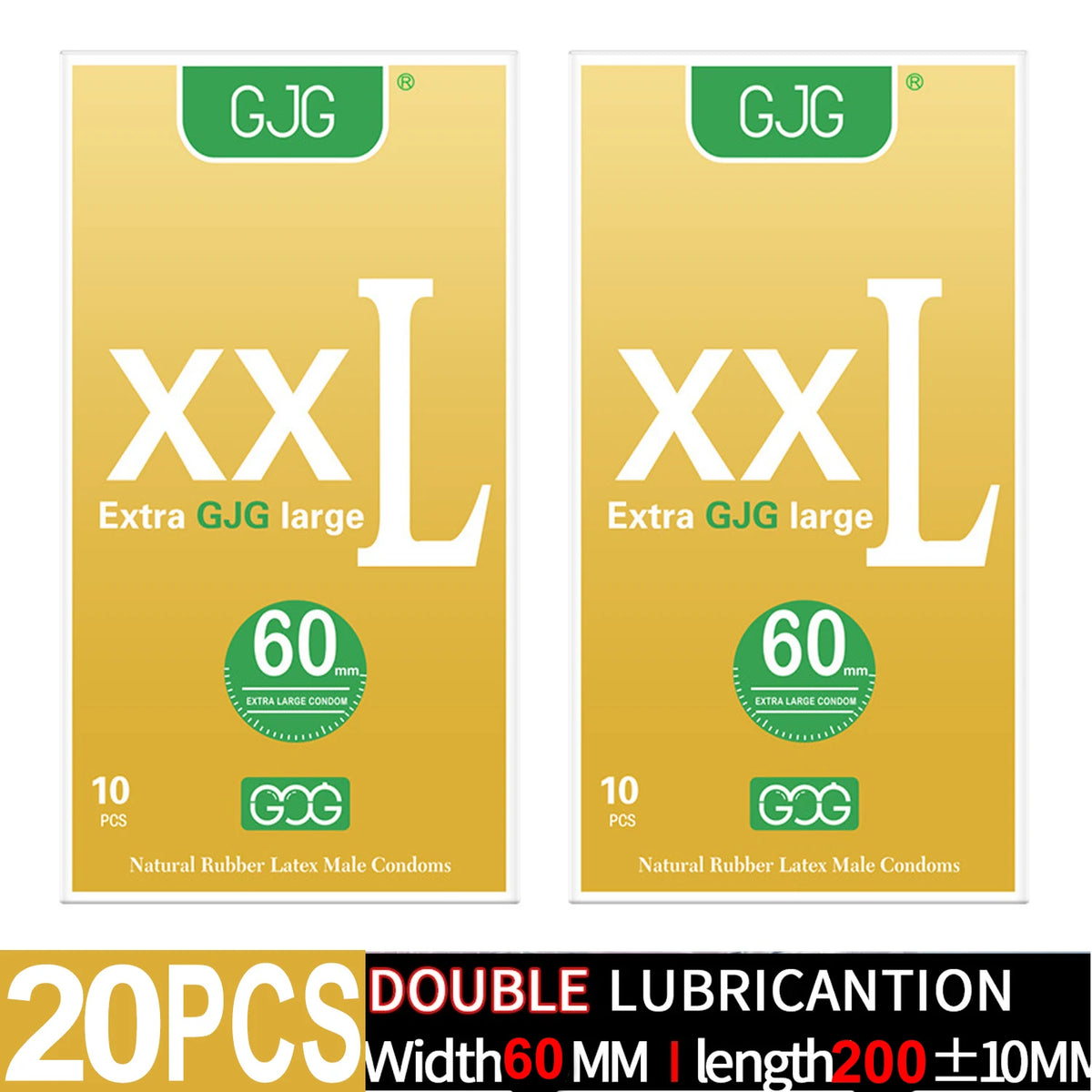 Width-56/58/60/65mm(LLarge Size Condoms  Men Latex Condom Safe Contraception Protection Adult Sex Products Intimate