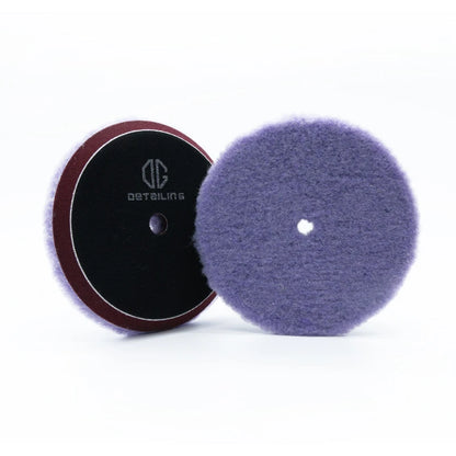 DETAILING 3"/5"/6" Wool Felt Polishing Pad Wool Wheel Buffer Auto Paint Care Buffing Pads for Car Polisher Remove Scratches