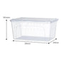 Hot Sale Clear Plastic Reptile Terrarium Ventilated Breeding Box For Lizards Snakes And Small Pets
