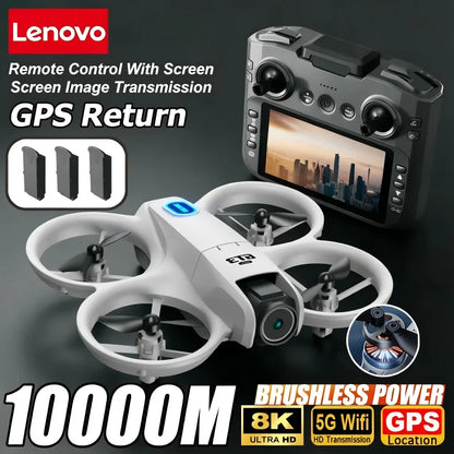Lenovo GT3 GPS Drone 8K Aerial HD Photography Optical Flow Positioning Five-side Obstacle Avoidance Brushless Foldable Drone