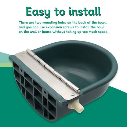 Automatic Farm Animal Water Bowl Durable Water Feeder Cow Drinking Tool for Sheep Goats Feeding Water Bowl Livestock Supplies