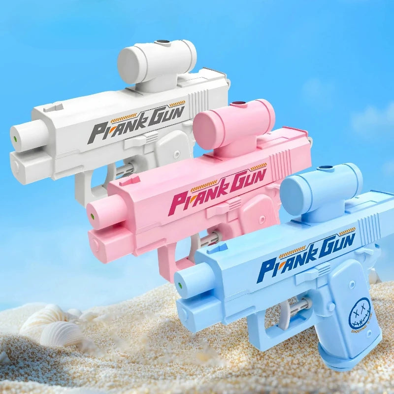 Outdoor Portable Double-sided Reverse Water Gun Party Fun Prank Water Spray Toy Creative Durable Water Gun for Summer Pool Beach