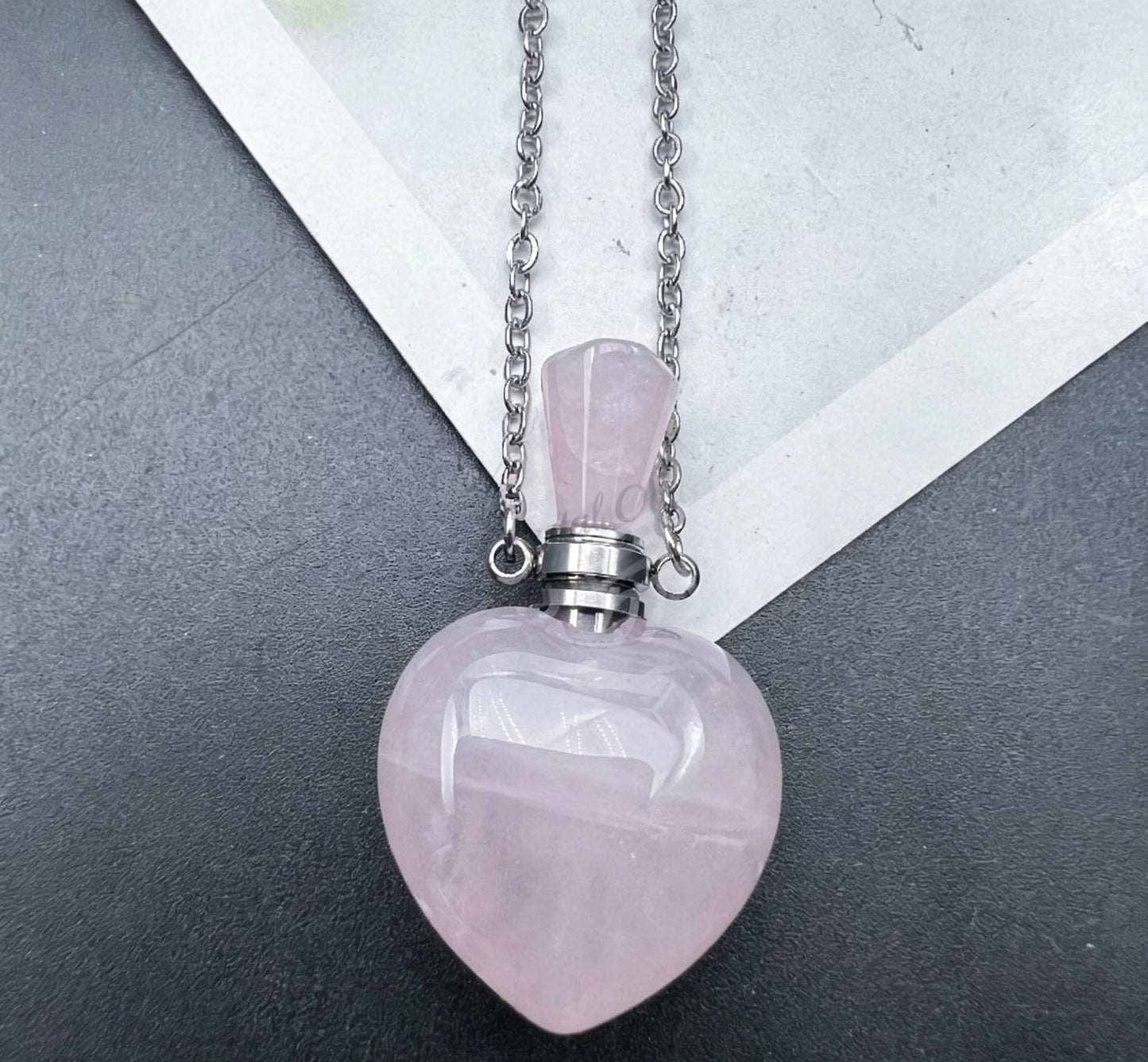 S17 Heart Crystal Pet Cremation Urn Necklace Keepsake Pendant Hold Pet Hair Ashes Memorials Jewelry For Dog Cat Remembrance Gift