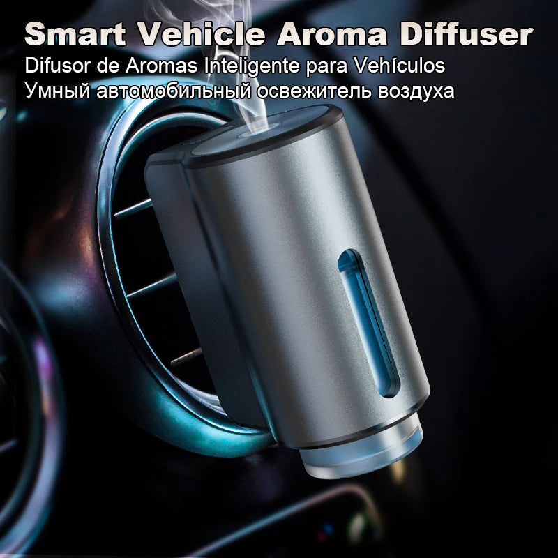 Huitai Car Aromatherapy Machine Car Air Outlet Freshener Auto Air Diffuser Electric Aroma Smell Perfume Car Accessories for Men