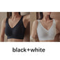 FallSweet 1/2PCS Seamless Push Up Bra for Woman Wireless Bralette Soft Comfortable Breathable Lingerie for Large & Small Bust