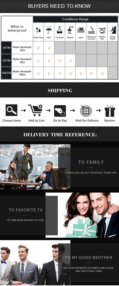 POEDAGAR Top Original Watch For Man Luxury High Quality Waterproof Man Wristwatch Quartz Leather Men's Sports Watches Male Reloj