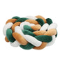 1-4M Baby Bumper Bed Braid Knot Pillow Cushion Bumper for Infant Crib Protector Cot Bumper Room Decor Crib Bedding Braid Set