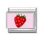 Y2K Red Pink Heart Dog Cat Flowers Italian Charm Link Fit 9mm Stainless Steel Jewelry DIY Making Bracelets For Gifts