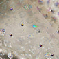 5D Nail Stickers Summer Beach Shell Crystal Diamond Self Adhesive Nail Art Stickers DIY Cute Ocean World Nail Decorations Parts