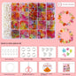 Arts Crafts DIY Handmade Beaded Kit DIY Handmade DIY Making Beads Kit Colorful Kawaii Kit for Make Bracelets Beads Girl Gift