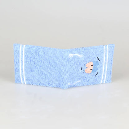 High-Quality Towel Cloth Bi-Fold Wallet Fashion Personalized Card Holder ID Card Slot