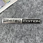 3D Aluminium Limited Edition Emblem Metal Sticker Car Body Rear Window Refit Decoration Decal Motorcycle Sticker