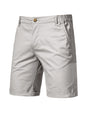 2025 Men's Solid Color Casual Short Pants Beach Breathable Comfortable Straight Short Trousers Hawaiian Holiday Men'S Pants 3XL