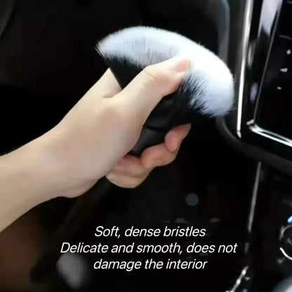 Ultra-Soft Detailing Brush Super Dense Auto Interior Detail Brush With Synthetic Bristles Car Dashboard Duster Brush