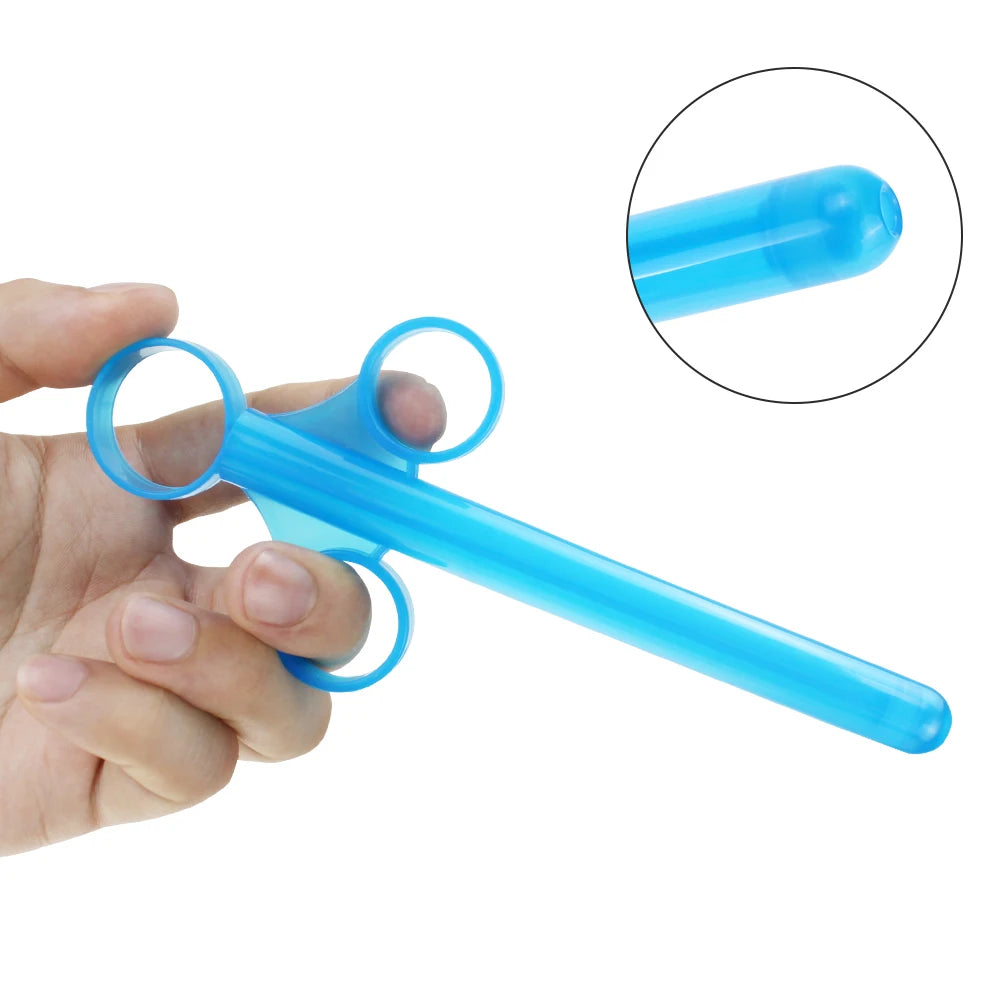 10 ML Syringe Enema Injector Adult Products Lube Launcher Lubricant Applicator  Anal Vagina Clean Tools Sex Toys for Adults