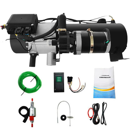 SIHAO Universal Diesel Water Pre‑Heater 10KW, 12V‑24V Dual Voltage Vehicle Fuel Heater, Heavy‑Duty Heating Device for Automobile Engine Warm‑up and Cabin Interior Heating