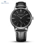 Seagull New Business Watch Men's Mechanical Wristwatches 50m Waterproof Leather Valentine Male Watches Relogio Masculino 6075