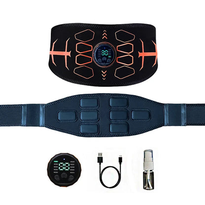 Smart Fitness Belt Abs Trainer USB Charge Body Arm Massage Workout For Men And Women